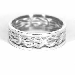Handmade Silver Ring Hercules Knot