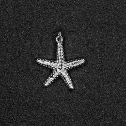 Handmade Silver Necklace Starfish