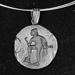 Handmade Silver Necklace Odysseus